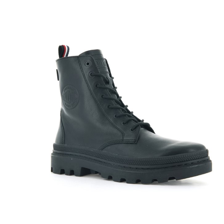 Bottes Palladium Pallatrooper Off-2 Homme Noir | FR RIM390G